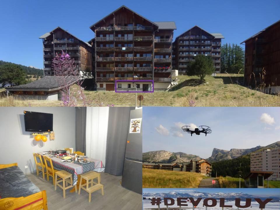 Appartement 8-10 Personnes Superdevoluy Hautes Alpes Rez De Chaussee Vue Panoramique 3 Chambres Le Devoluy Exterior photo